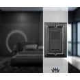 thumbnail image 4 of Monarch Abode 19157 Architectural Switch Plate, 1-Gang, Matte Black, 4 of 4