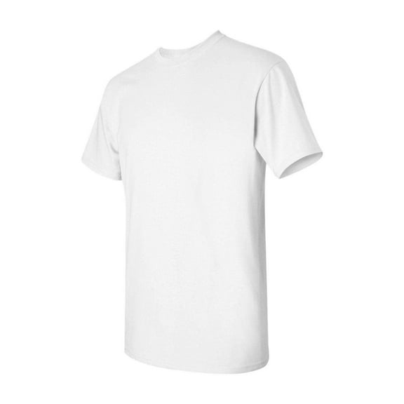Gildan Mens Heavy Cotton T-Shirt (Pack of 5) 5 White