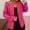 Hot Pink, variant on BODOAO Women's Blazer Business Casual Lightweight Suit - Long Sleeve Slim Fit Work Office Jacket with Pockets Womens Casual Front Long Sleeve Lapel Collar Work Business Jacket Beige 3Xl