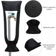thumbnail image 4 of Faucet Cover Clima frío Agua Aspersión Congelar Protección Protectores Aislantes Reutilizables Fregadero Sput Invierno 210D Oxford Inevent HA011510-00, 4 of 6
