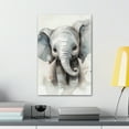 thumbnail image 4 of Watercolor Elephant Painting 2 - Nursery Collection- Bedtime Stories, 4 of 6