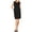 Anne Black, variant on Anne Klein Womens Round Neck Cocktail Sheath Dress