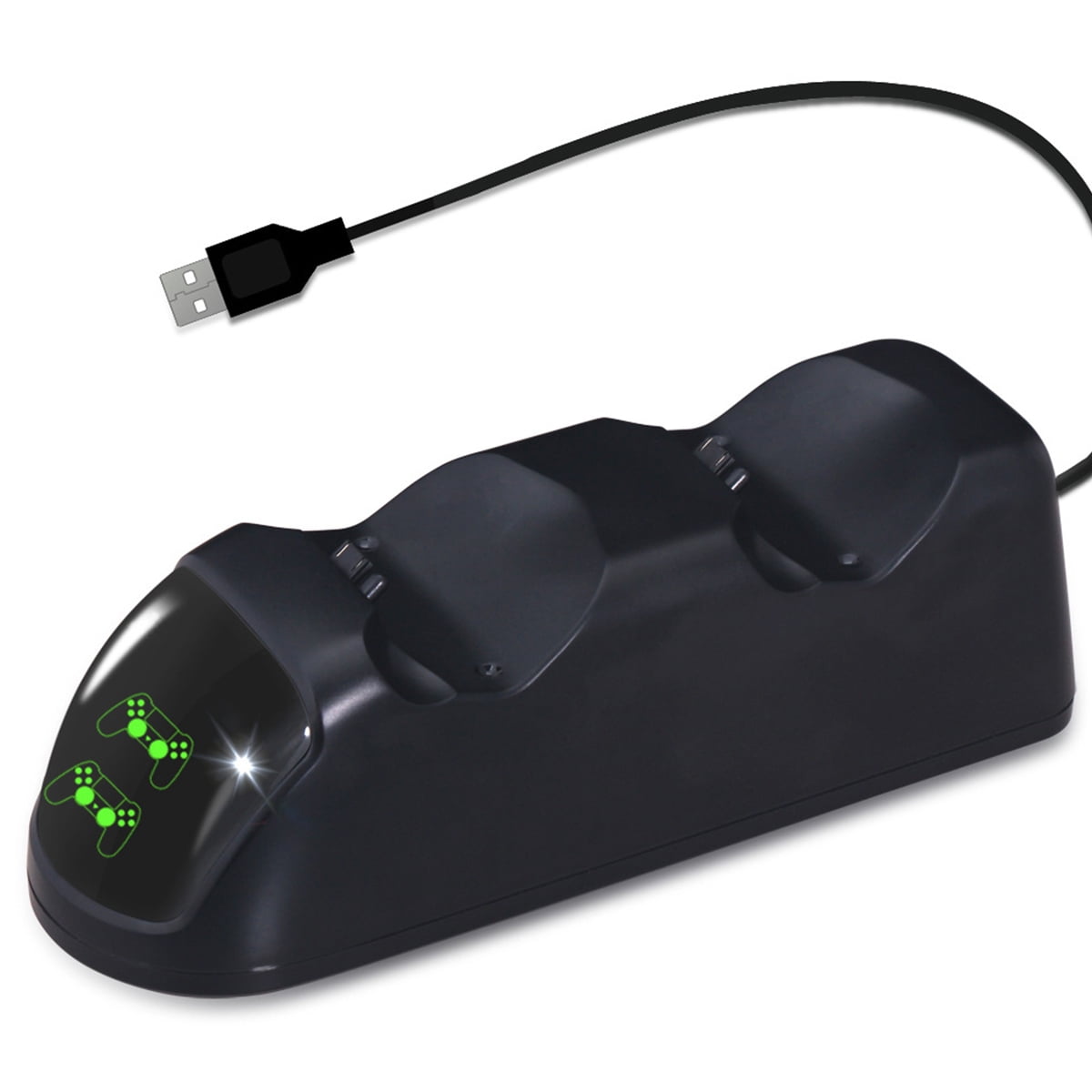 Buy Microware Dual USB Charging Station for Sony Playstation 4, PS4, Slim,  PS4 ,Black Online at Best Prices in India - JioMart.