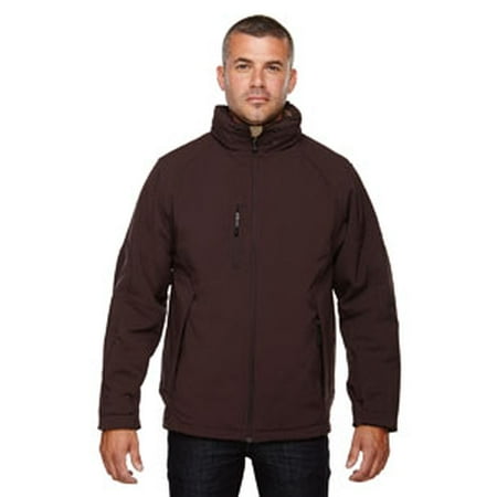 Ash City - North End Men's Glacier Insulated Three-Layer Fleece Bonded Soft Shell Jacket with Detachable Hood