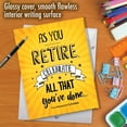 thumbnail image 5 of 1 Big Funny Retirement Card (8.5 x 11 Inch) - As You Retire Retirement J6875RTG, 5 of 6