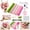 Pink, variant on 500Piece Pipe Cleaners Flowers Kit, Chenille Stems for DIY Flower Making, Crafts and Art Projects, Creative Holiday Decoration Supplies