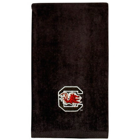 NCAA - South Carolina Gamecocks Embroidered Black Sports Towel