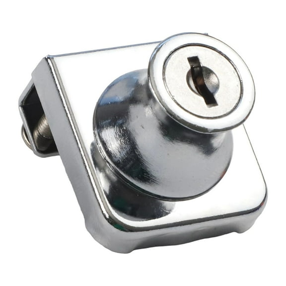 Glass Cabinet Lock Showcases Sliding Door Lock With Keys No Drilling Lock Easy To Install Glass Door Locks Furniture Hardware