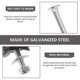 thumbnail image 3 of 10 Sets Professional Trampoline Screws for Playground Trampoline Parts Fastening Screws Silver 7.6X1.2X1.2CM, 3 of 3