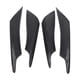 thumbnail image 5 of 4 piezas de alerón de fibra de carbono universal para carrocería de coche, parachoques delantero, divisor de labios, embellecedor de aletas, 5 of 15