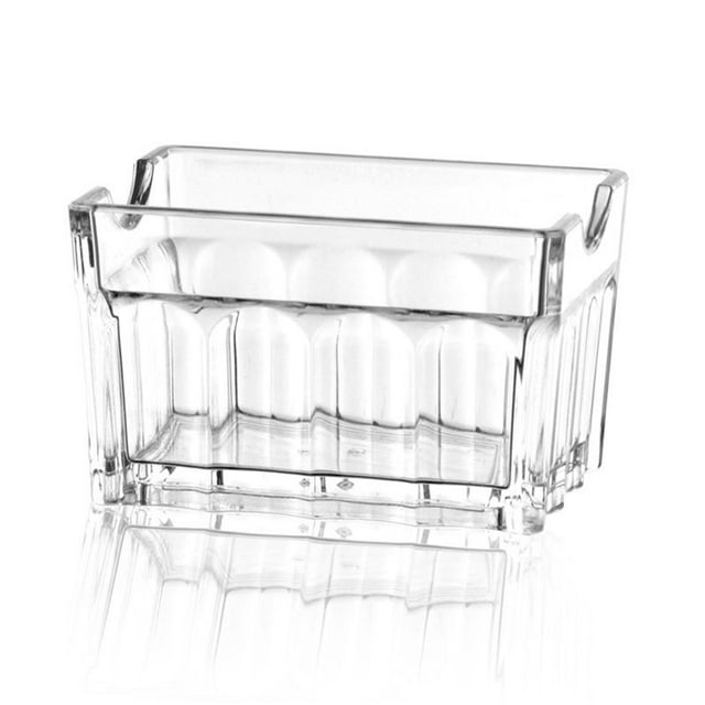 Soporte acrílico para sobres de azúcar, soporte para tarjetas de visita, edulcorantes, bolsa de azúcar de tejido, contenedor de almacenamiento para 88 cm x 62 cm x 55 cm Macarena Titular de paquete de azúcar