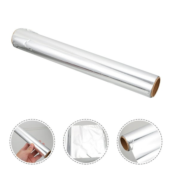 FONDOTIN 1pc Baking Foil Paper Premium Aluminum Foil For Kitchen For Barbecue Roasting Meat And Baking Applications