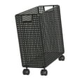 thumbnail image 4 of Cesta de Almacenamiento de Estufa de Enrollable Cesta de Lavandería con Ruedas Saver Space Multipropósito Cartero de Servicios Públicos para Negro, 4 of 8