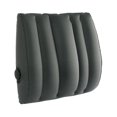 thumbnail image 2 of Almohada lumbar inflable Soporte lumbar almohada asientos de automóvil doblado almohada ergonómica almohada de viaje de colchón de espalda baja, para Gris, 2 of 8