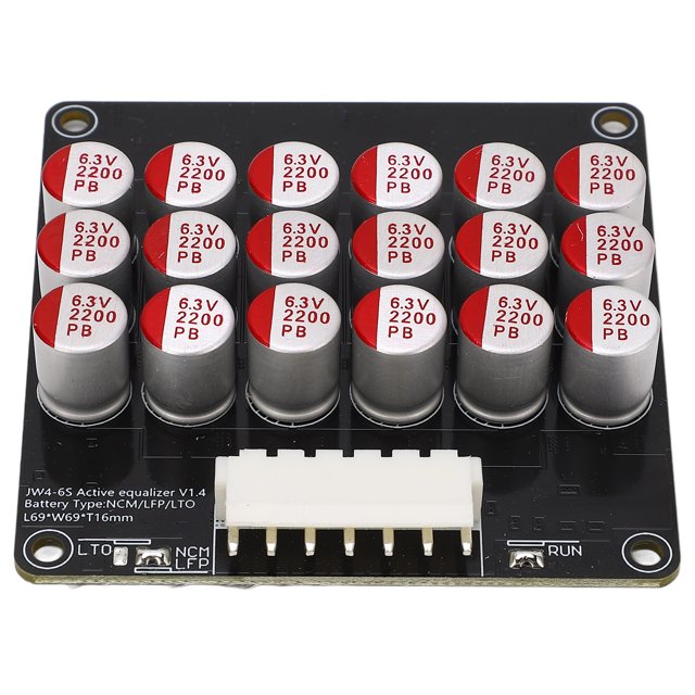 Ecualizador Activo De Batería, Trabajo Estable, Fácil Instalación, Tablero De Equilibrio De Baterías 6S, Alta Seguridad, 1,8 V-4,5 V Para Iones De Litio