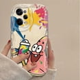thumbnail image 5 of Phone Case For Xiaomi Redmi Note 13 12 Pro Plus 12S 11 11S 10 10S 9S 7 8 9 Pro Max Graffiti SpongeBobs Patrick Star Wave Cover, 5 of 5
