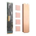 thumbnail image 4 of Disipador de calor de cobre de 0,5 mm y 401 W con almohadilla térmica para SSD M.2 2242 2280 NVMe (TN80), 4 of 9