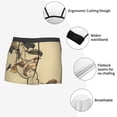thumbnail image 3 of Honeii Vintage Bird Men's Underwear Boxer Briefs Pack, ComfortSoft Boxer Brief for Men, Moisture-Wicking Breathable-Large, 3 of 5