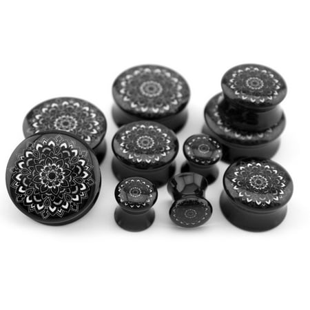 Amethyst Double Flared Plugs - 1/2