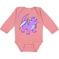 thumbnail image 3 of Inktastic Cute Baby Purple Dragon Boys or Girls Long Sleeve Baby Bodysuit, 3 of 5