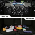 thumbnail image 4 of KUIFORTI Sun and Moon Car Trunk Organizer Small Hanging, Car Organizer SUV Backseat Hanging Car Storage Organizer with Lids Collapsible Cargo Storage Black, 4 of 6