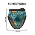 thumbnail image 3 of Pofeuu Tropical Leaves Print Thickened Mini Silicone Oven Mitts Heat Resistant, Rubber Oven Mitt Gloves, Finger Pinch Grips, Pot Holder, Silicone Potholder, 3 of 7