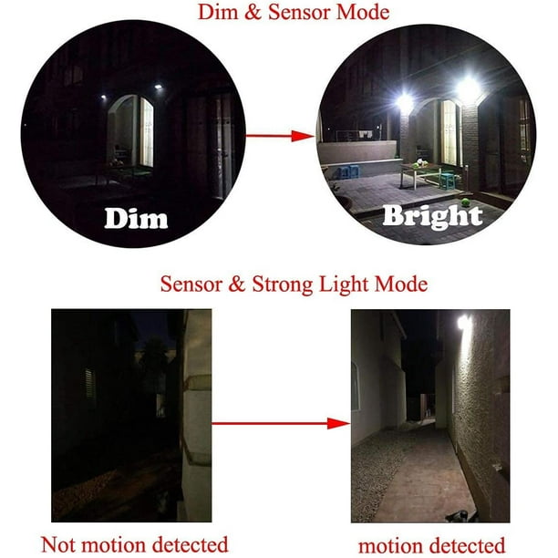 Ithird solar 2024 motion wall light