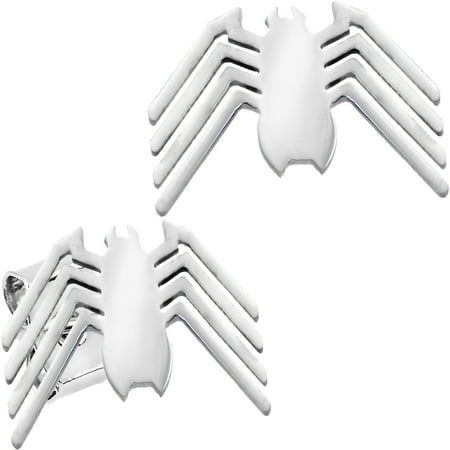 - Officially Licensed Stainless Steel Marvel Comic Spider Man Logo Stud Earrings