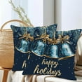thumbnail image 5 of ToyKingdee Winter Pillow Covers Christmas Throw Pillow Covers Xmas Tree Pillow Cases Cotton Linen Cushion Covers for Couch Sofa Bed Living Room Home Winter Decor, 5 of 6