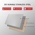 thumbnail image 5 of 30" X 24" Commercial Stainless Steel Work Table with Shelf, 5 of 7
