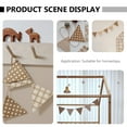 thumbnail image 5 of Raindrops Hanging Decorations Wood Material 1 Set 5.9x4.3x0.2in, 5 of 8