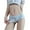 Sky Blue, variant on GDREDA Highwaisted Underwear for Women Japanese Style Cute Striped Thong Bikini Briefs Briefs Role Play Panties Unisex Pink,One Size