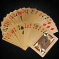 thumbnail image 3 of Baraja de juego de póker de oro negro, traje de póquer de plata azul, cubierta mágica de plástico impermeable, colección de regalos de agua mágica, 3 of 4