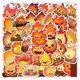 thumbnail image 1 of Stickers Flames, vinilo impermeable, estilo anime, 54 unidades/lote, 1 of 5