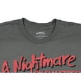 thumbnail image 3 of Nightmare On Elm Street Men's Smiling Freddy Adult Short Sleeve T-Shirt, 3 of 5