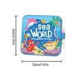 thumbnail image 2 of Childrens Graffiti Water Painting Notebook DIY Creative Notebook Water Gift Folding Traffic, 2 of 7