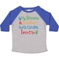 thumbnail image 3 of Inktastic North Carolina Grandma Loves Me Boys or Girls Toddler T-Shirt, 3 of 5