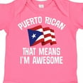 thumbnail image 4 of Inktastic Puerto Rican Awesome Boys or Girls Baby Bodysuit, 4 of 5