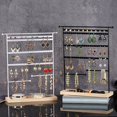 thumbnail image 5 of Estante para JoyeríA Negro de 7 Niveles y 80 Orificios, Almacenamiento de Pendientes y JoyeríA, Estante de ExhibicióN de JoyeríA para Almacenamiento y ExhibicióN de JoyeríA, 5 of 5