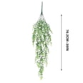 thumbnail image 4 of Xihbxyly Flores Artificiales Colgantes, Diseño Realista, Enredaderas de Plástico de Bajo Mantenimiento, Perfectas para Uso En Interiores y Exteriores, Fácil Cuidado, Tamaño Compacto, Juego de 2 Pieza, 4 of 4