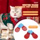 thumbnail image 3 of 4 Uds. Calcetines navideños para mascotas, algodón, gatos, perros, calcetín cálido, accesorio (Big Red L) Tmvgtek Para estrenar, 3 of 8