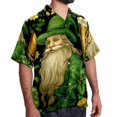 thumbnail image 2 of Saint Patrick's Day Men's Casual Printed Button Down Short Sleeve Beach Shirts, 2 of 6
