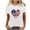 White-8, variant on Cavosen Womens Shirts Crewneck Short Sleeve Crew Neck Casual Patriotic Tee 250 Years Red White and Blue Graphic Shirt Summer Loose Tops