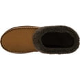 dearfoams microsuede berber lined clog