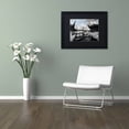 thumbnail image 3 of Trademark Fine Art "Winter Bridge" Canvas Art by Philippe Hugonnard, Black Matte, Black Frame, 3 of 4