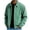 Green, variant on Mifsaly Mens Corduroy Bomber Jackets Snap Button Collared Jacket Fall Winter Classic Vantage Street Daily Going Out Outfits with Pockets