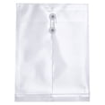 thumbnail image 3 of 24 Pack Clear Plastic Envelopes Envelopes Expandable Files Document Folders with Button & String Tie Closure A4, 3 of 8