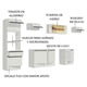thumbnail image 4 of Cocina Integral 300cm Blanco Diamante Madesa 02, 4 of 6