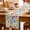 Multi, variant on Leaf Flower Table Runner, Plant Floral Garden Leaf Spring Summer Washable Cotton Linen Table Runners 72 Inches Long, Dresser Scarf Runner for Dining/Coffee/Kitchen/TV Stands/Cabinets 13''x72''