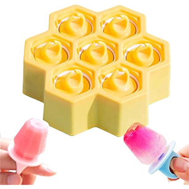 Silicone Popsicle Molds, Ice Pop Molds,Kids Ice Cream DIY Pop Molds